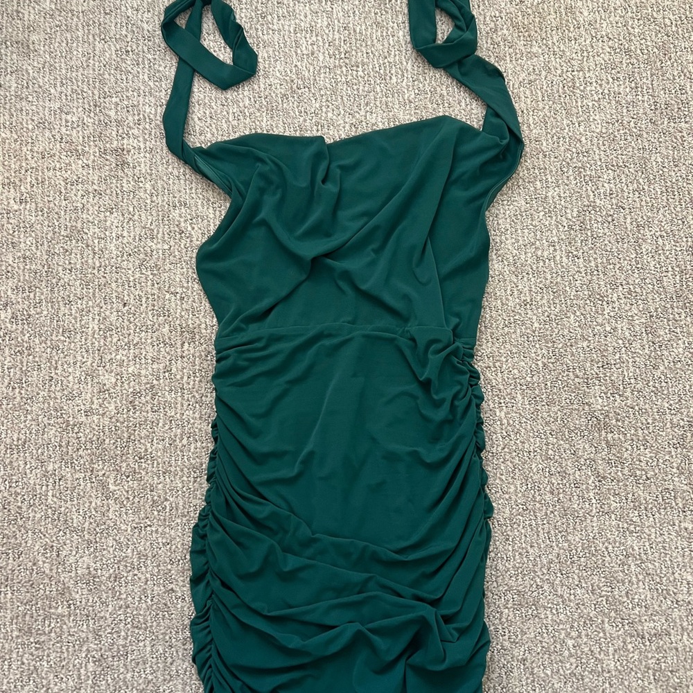 Hello Molly Green Tie Dress